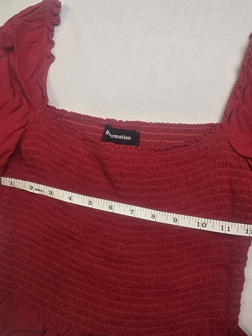 Reformation smocked square